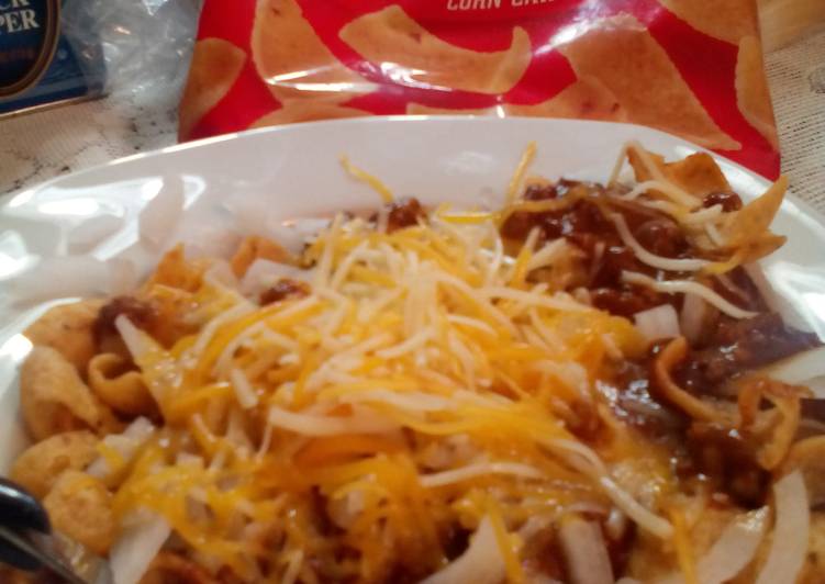 Steps to Prepare Perfect Texas Simple Frito pie