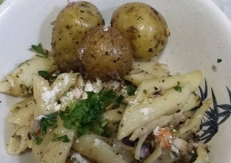 Recipe of Homemade Baloey&#39;s Pasta &amp; Potatoes