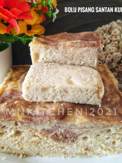 Foto resep Bolu Pisang Santan Kukus