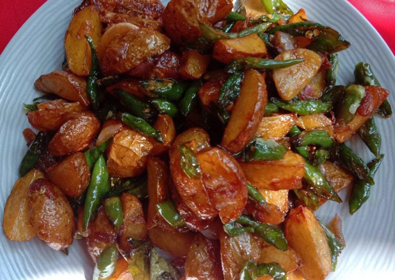 141. Tumis Cabe Kentang/Baby Kentang