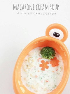 Foto resep Macaroni Cream Soup - MPASI