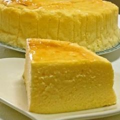 A picture of Melts in Your Mouth Sweet Cheesecake Soufflé.