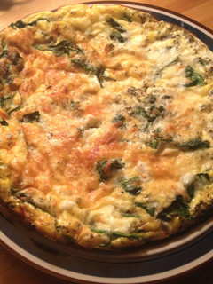 A picture of Spinach, Potato & Cheese Frittata.
