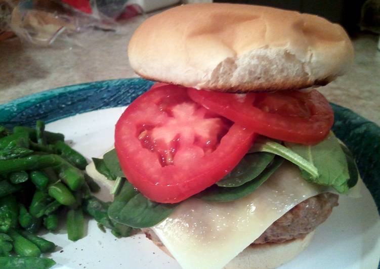 Steps to Make Appetizing Super moist turkey burgers