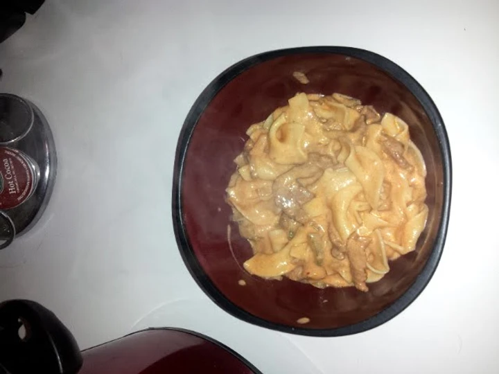 Easy Steps to Prepare Recipe The Best Beef stroganoff that is Really Delicious, Tasty}