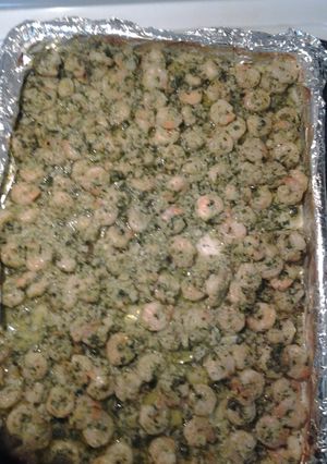 A picture of Garlic Cilantro Lime Shrimp.
