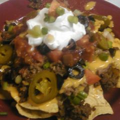A picture of Savage nachos.