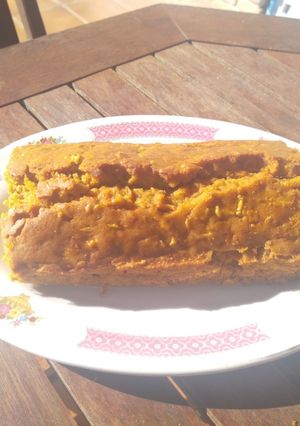 Una foto de Bizcocho de zanahoria sin gluten