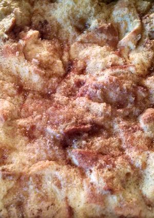 A picture of Eggnog French Toast Bake.