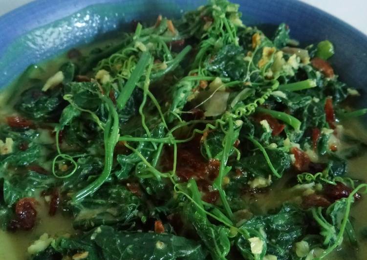 Bagaimana meracik Sayur pucuk labu bumbu kuning, Bikin Ngiler