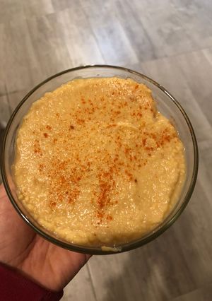 Una foto de Hummus de garbanzo