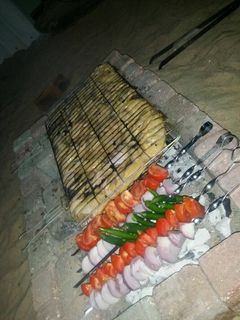 صورة لوصفة دجاج مشوي على الفحم