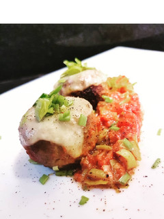 Una foto de Albóndigas de Berenjenas