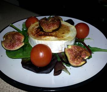 Without Fail Making Recipe Caramelised goats cheese and fig salad Delicious