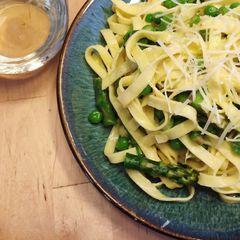 A picture of Vegetable Carbonara.