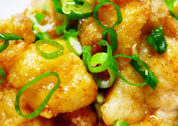 Recipe of Perfect Juicy &amp; Delicious! Chinese Deep-Fried Chicken (Youlinji)