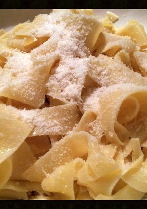 A picture of AMIEs PAPPARDELLE with BUTTER & PARMESAN.