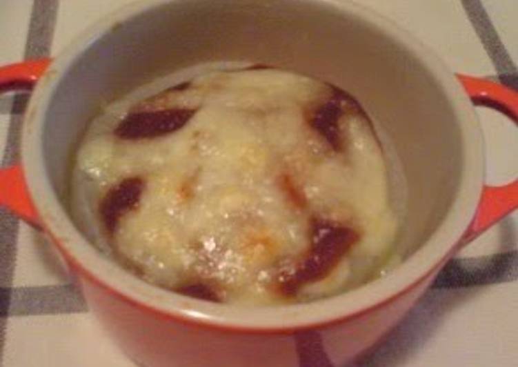Recipe of Tasty Easy and Delicious Sweet Onions with Cheese Miso