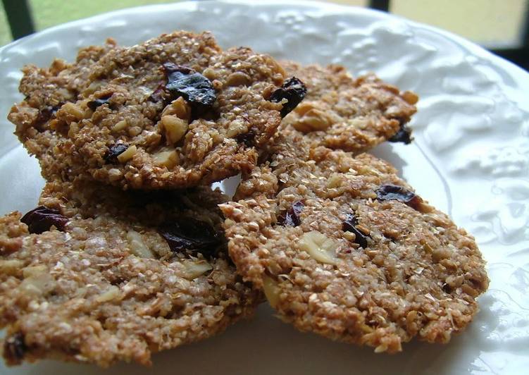 Recipe of Perfect 100% Whole Wheat Flour Macrobiotic Cookies