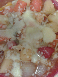 A picture of My Chunky Roast Chicken and Veg bake..