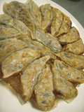 Chewy Texture Easy Vegetable Gyoza Dumplings Made with Lotus Root