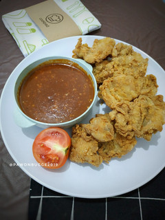 Foto resep Fried Chicken Wings (Boneless) With Barbeque Sauce