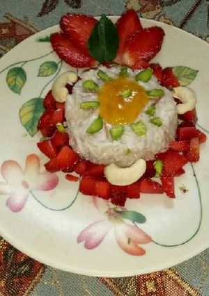 A picture of Vermicelli pudding.