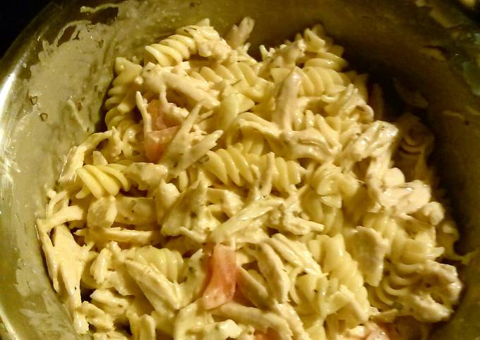 Steps to Prepare Homemade quick and easy pasta salad