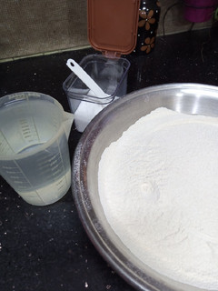 A picture of Dough for tortillas/roti/chapati.