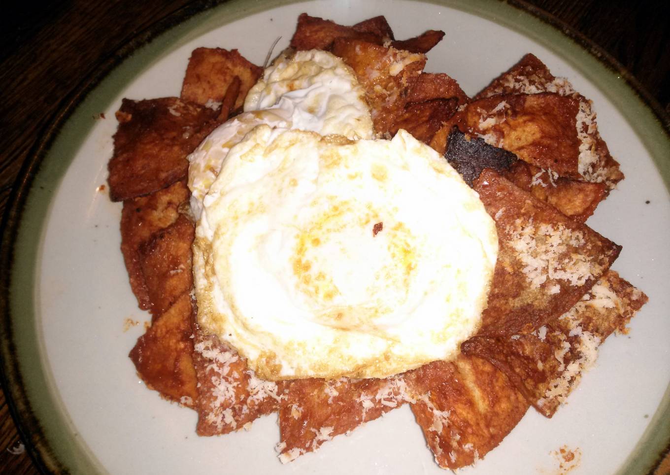 Chilaquiles breakfast