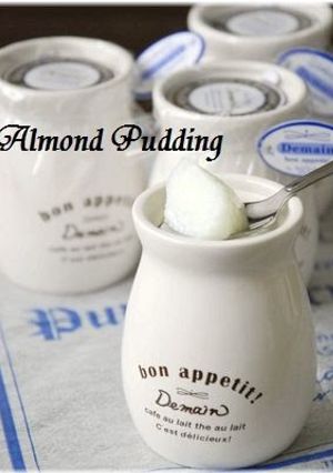 A picture of Authentic!! Soft Almond Tofu from Kanten.