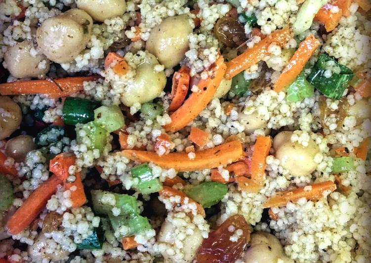 Do Not Want To Spend This Much Time On Mom&#39;s Curry Couscous Salad