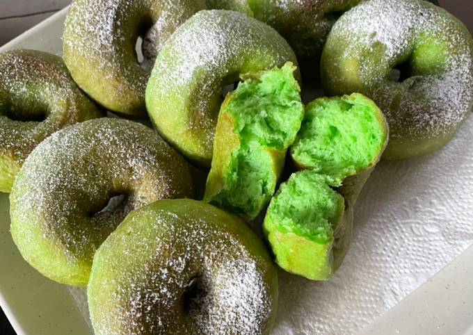 Resipi Donut Pandan Oleh Bonda Umem Cookpad