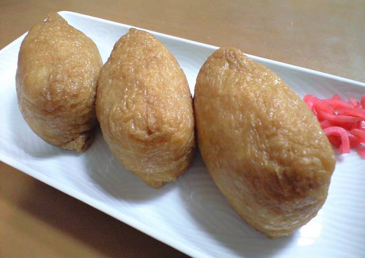 Recipe of Super Quick Homemade Inari Sushi (RTP&#39;s Homemade Style)