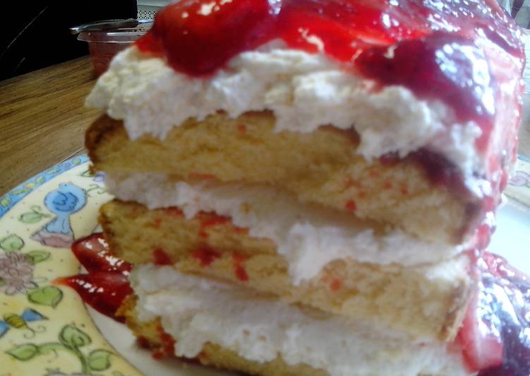 Recipe of Speedy Strawberry Cheesecake Torte a pampered chef recipe