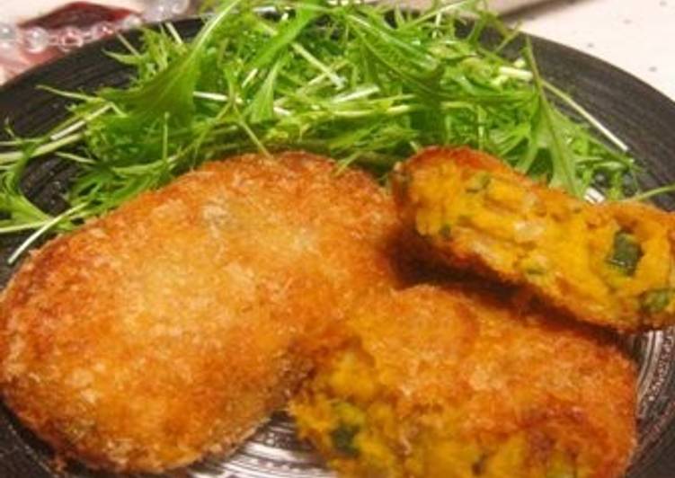 Recipe of Skin And All Kabocha Squash Croquettes in 10 Minutes for Beginners