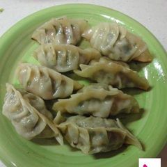 A picture of Pan-Fried Gyoza.