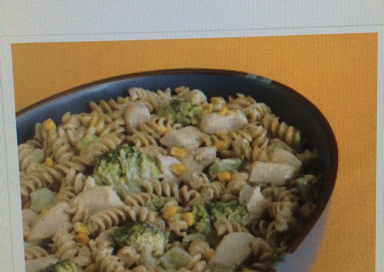 Creamy Chicken-broccoli Casserole With Wheat Pasta Creamy Chicken-broccoli Casserole With Wheat Pasta
