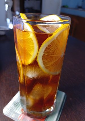 Foto resep Es Teh Pu-erh Lemon
