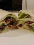 Chicken-Bacon Caesar Wrap