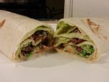 Chicken-Bacon Caesar Wrap