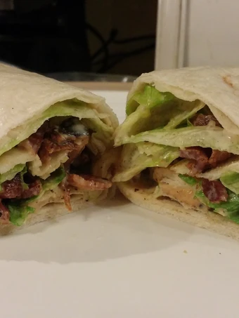 Easy Steps to Make Recipe Chicken-Bacon Caesar Wrap that is  Makes Drooling, Perfect}
