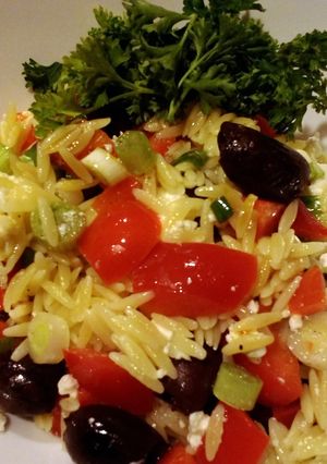 A picture of Mediterranean Salad.