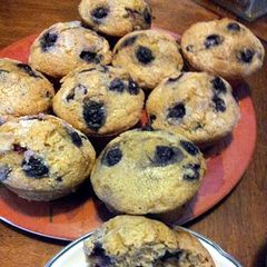 A picture of Blueberry Muffins.