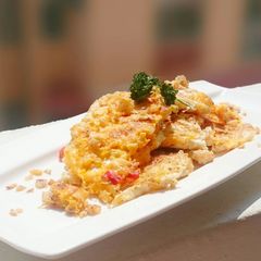 A picture of Omelette With Preserved Sweet Turnip /Radish (Chye Poh).