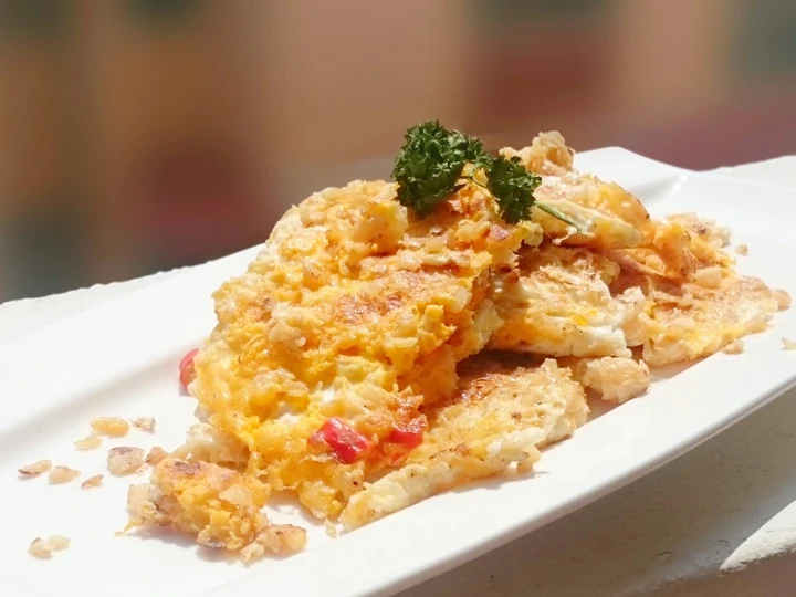 Easy Way Prepare Omelette With Preserved Sweet Turnip /Radish (Chye Poh) the Can Spoil the Tongue Delicious