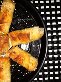 عکسی از دستور رول مرغ و قارچ