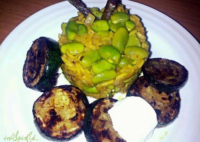 Recipe of Favorite sig's Fava Bean Pilaf