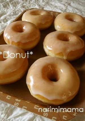 A picture of Glazed Doughnuts (Yeast Doughnuts).