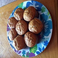 A picture of Banana Spice Muffins.